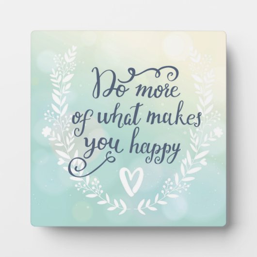 幸せになるものをもっとやれ フォトプラーク (正面)