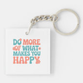 幸せになるものを増やすやる気を起こさせる- キーホルダー (裏面)