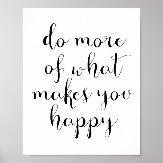 幸せになるものを増やす ポスター (正面)