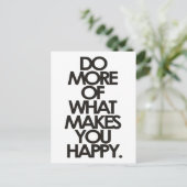 幸せになるものを増やす ポストカード (スタンド正面)