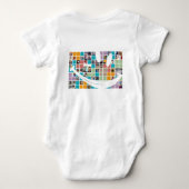 幸せになるようなことをす実在る Tシャツ (裏面)