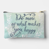 幸せになるようなことをもっと行う アクセサリーポーチ (裏面)