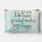 幸せになるようなことをもっと行う アクセサリーポーチ (正面)