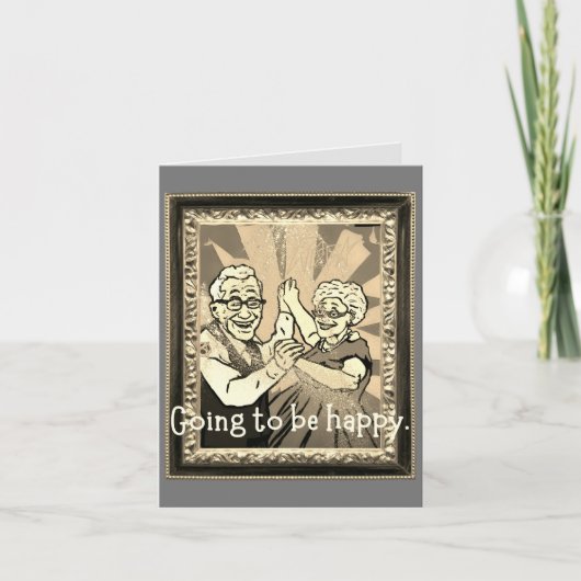 幸せになるよ。 ノートカード (正面)