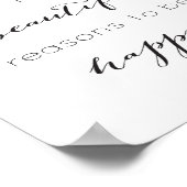 幸せになる美しい理由はたくさんある ポスター (角)