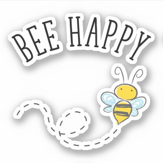 幸せになる シール (正面)