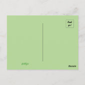 幸せになる ポストカード (裏面)