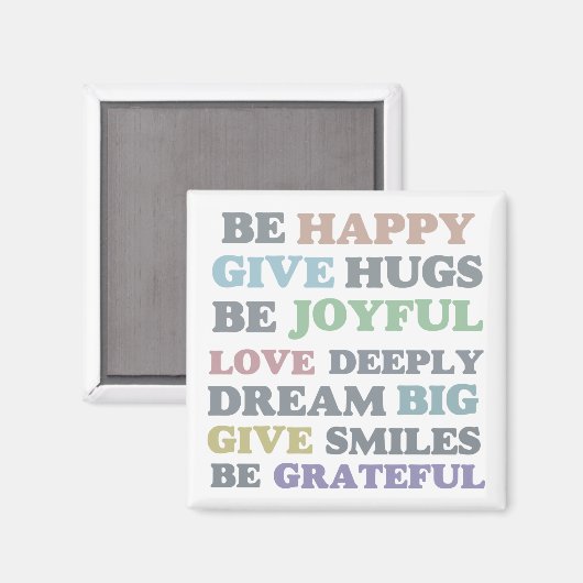 幸せになる マグネット (正面/裏面)