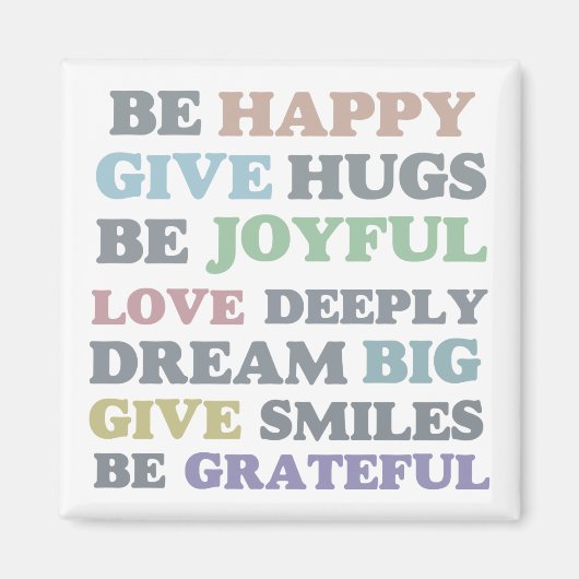 幸せになる マグネット (正面)