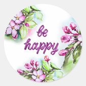 幸せになる ラウンドシール (正面)