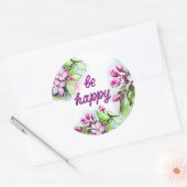 幸せになる ラウンドシール (封筒)