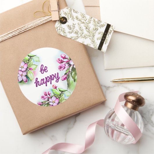 幸せになる ラウンドシール (ギフト)