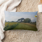 幸せになる ランバークッション (ブランケット)