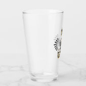 幸せになる |ヴィンテージ色ハニービー タンブラーグラス (右)