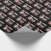 幸せになれるより多くを行う – 野球 ラッピングペーパー (角)