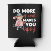 幸せになれるより多くを行う – 野球 缶クーラー (正面)