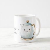 幸せになれるティーポット コーヒーマグカップ (正面右)