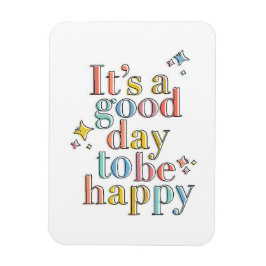 幸せになれる良い日 マグネット