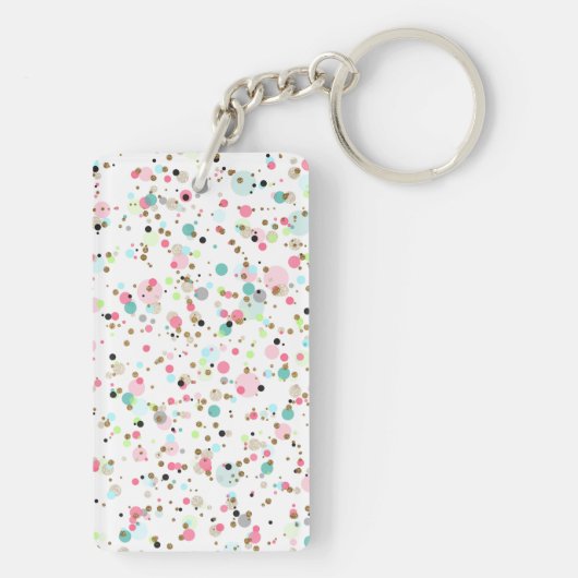 「幸せになれ明るくしなさい。君だ。」 引用文かわいらし点 キーホルダー (裏面)