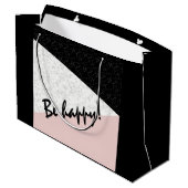幸せになれ ラージペーパーバッグ (裏面アングル)
