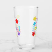 幸せになれ、星、愛 タンブラーグラス (左)