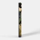 幸せになれ、自分自身になれ – 軍隊モチベーションiPhone iPhoneケース (右側面)