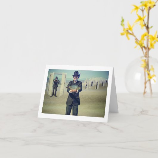 幸せになろうとは思わない – 大事な行事や誕生日 カード (黄色い花)