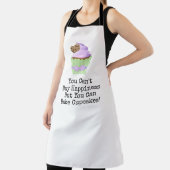 幸せにはなれな買いが、カップケーキを焼くことを禁止する! エプロン (インサイチュ)