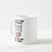 幸せにはなれ買ないが、コーヒーは買い コーヒーマグカップ (正面左)