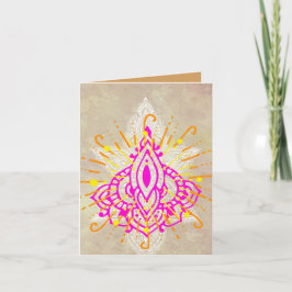 幸せにディワリ カード