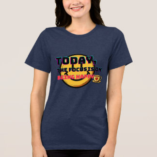 幸せにフォーカスしよう トライブレンドTシャツ