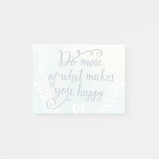幸せに作るものがの多くをして下さい ポストイット (正面)