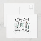 幸せに暮らしました ポストカード (正面/裏面)