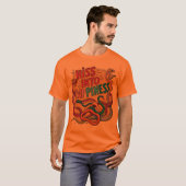 幸せに暮らす Tシャツ (正面フル)