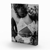 幸せに暮らせますようにとってもキュートで不思議なウェディング フォトブロック (右)