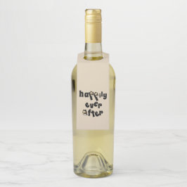 幸せに暮らせボトルハンギング ボトルネックタグ