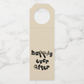 幸せに暮らせボトルハンギング ボトルネックタグ (正面)