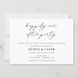 幸せに暮らそう ウェディングレセプション招待状 招待状