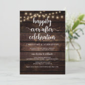幸せに満ちた永遠の祝い セレブレーション ラスティック エロープメントⅠ 招待状 (スタンド正面)