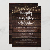 幸せに満ちた永遠の祝い - 素朴な隠遁生活, ラスティックエロープメントⅠ 招待状 (正面/裏面)