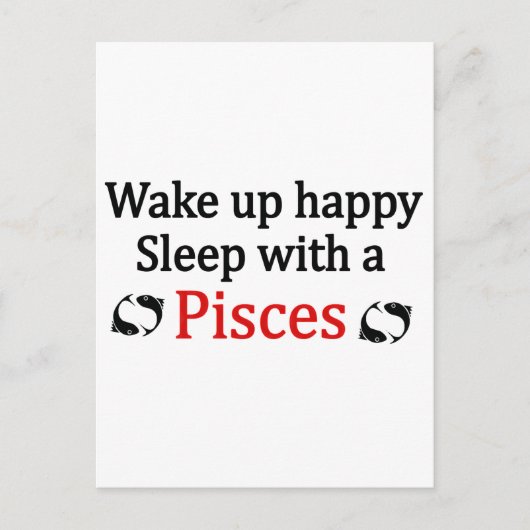 幸せに目覚める ポストカード (正面)