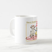 幸せに踊ろう コーヒーマグカップ (正面左)