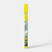 幸せに転がる iPhone 15ケース (左側面)