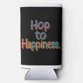 幸せに飛び込む スリム缶クーラー (裏面)