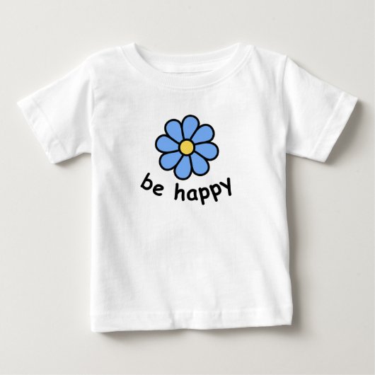 幸せに ベビーTシャツ (正面)