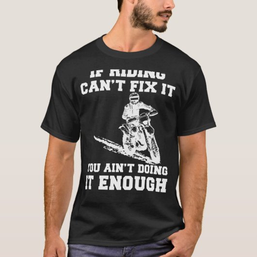 幸せのためにサドルもしアップ:乗りカントそれを修正、ヨ Tシャツ (正面)