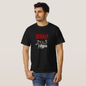 幸せのための裏庭でのグリル料理 Tシャツ (正面フル)