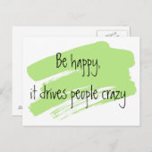 幸せのインスピレーションカード ポストカード (正面/裏面)