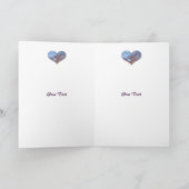 幸せのブルーバード カード (内部)