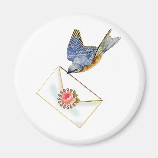 幸せのブルーバード マグネット (正面)